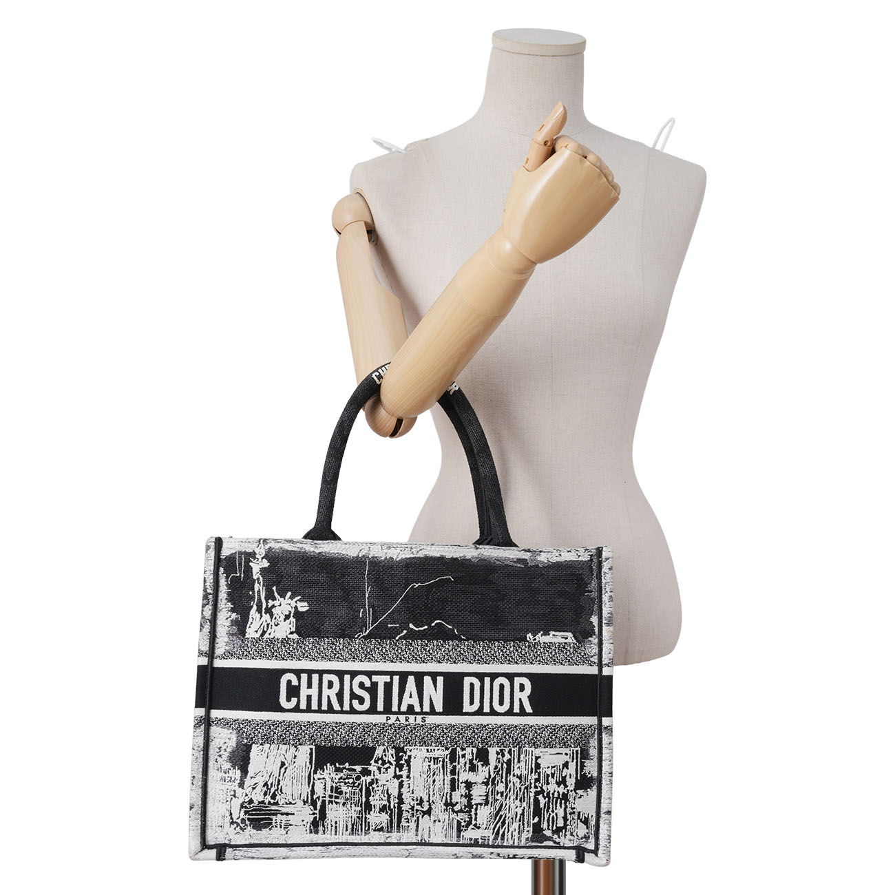 CHRISTIAN DIOR(USED)디올 시즌 북토트 미듐